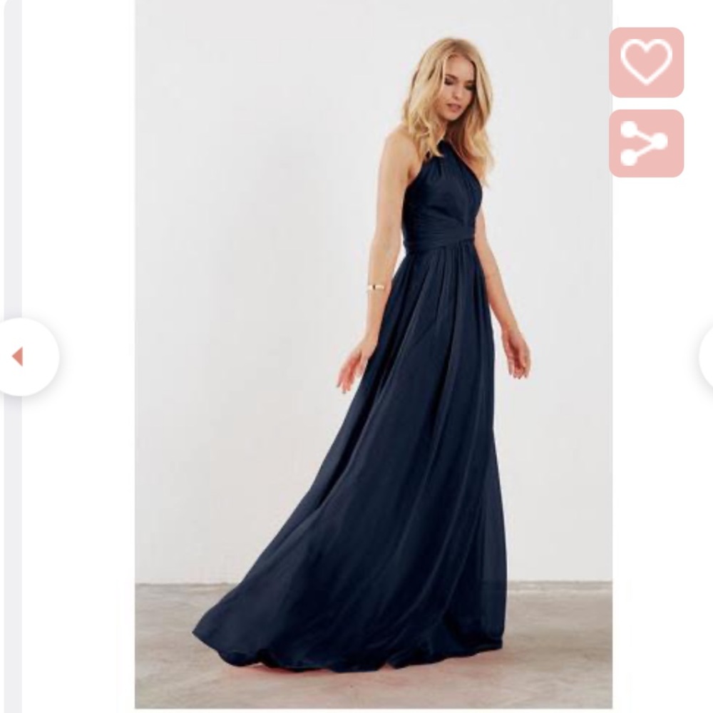 Weddington Way Dove & Dahlia Diana dress in Navy